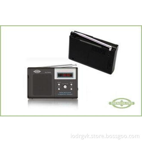 AUX In Jack USB FM Radio Low Distortion With Telescopic Ant